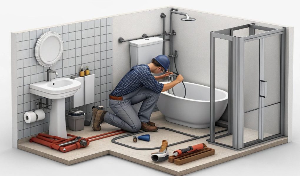 Расчет установки сантехники