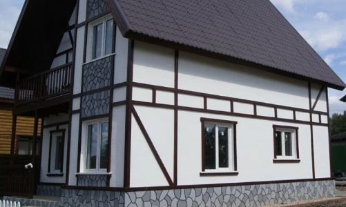 Как сделать наружный фасад дома