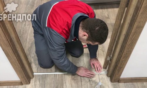 Как делать пороги при укладке линолеума