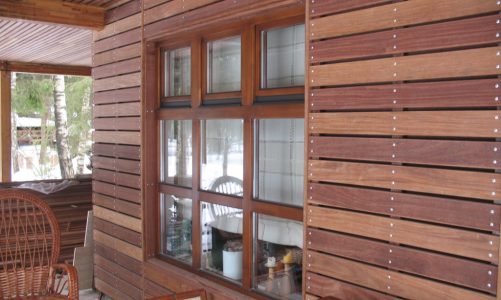 Какая вагонка лучше для фасада дома