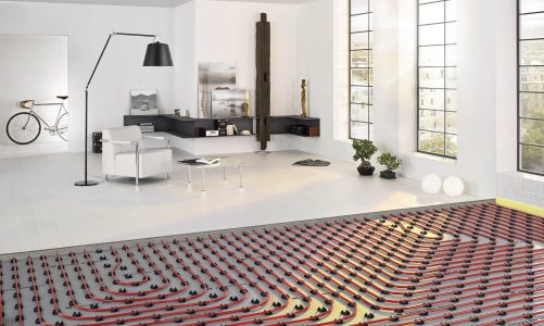 Отопление дома с помощь водяных теплых полов