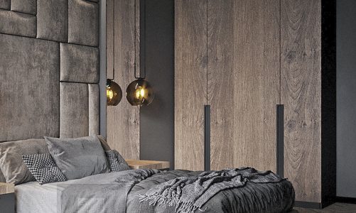 Шкафы в спальню из дерева дизайн