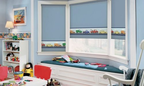 Как выбрать рулонные шторы для детской комнаты