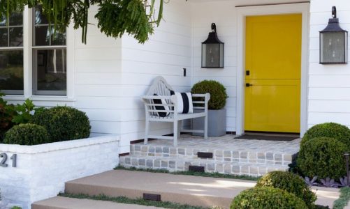 Эстетика и безопасность: идеальный баланс для оформления входа в дом